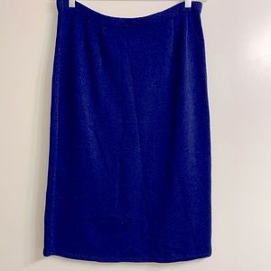 St John skirt size 12, rare blue color